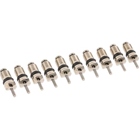 50Pieces Valve Schrader Climatiseur Auto Système AC Haute Pression Tige de Soupape R134a (1/5)