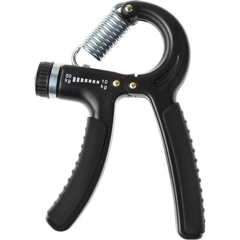 Hand Grip Finger Trainer Résistance réglable 10-50kg Hand Grip Exercice Musculation/Préhension de poids/Grip Training pour la force des doigts et de l'avant-bras (1/4)