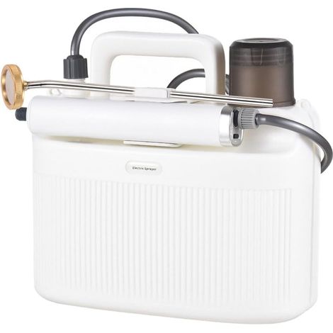 Pulvérisateur de Jardin Électrique 5 L, Batterie Rechargeable Type-C 2200 MAh, avec Tube D'Extension de 300 cm et Barre de Pulvérisation de Douche. (1/5)