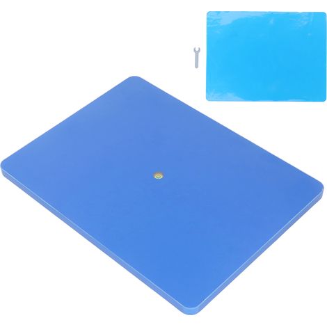 Tableau de nivellement réglable en résine, outil polyvalent pour acrylique, avec tapis silicone et clé de serrage. (1/5)
