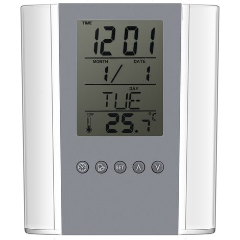 Eosnow Organisateur de crayons d'horloge multifonctionnel pratique à la mode, support élégant, pour les enfants amis