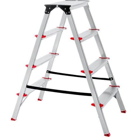Philips Aluminium-Leiter klappbar 4 Stufen leicht