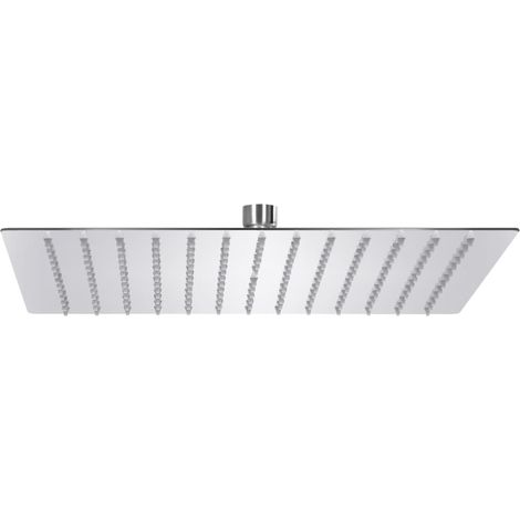 FIMEI Pomme de douche pluie Acier inoxydable 304 30x30 cm Carrée (1/5)