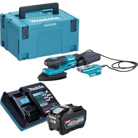 Makita BO 006 CGT101 Levigatrice a delta a batteria 40 V max. 100 x 150 mm 3,0 mm di corsa Brushless + 1x batteria ricaricabile 5,0 Ah + caricabatterie + Makpac (1/5)