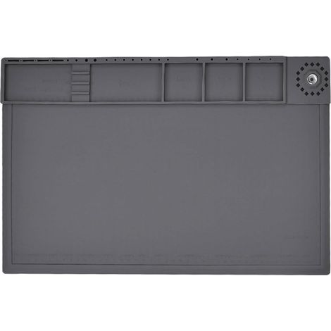 Tapis de station de réparation multifonction en silicone pour cartes mères et smartphones, outil de planification (1/5)