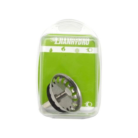 TAPPO CESTELLINO INOX DM 52 MOD. LUX PER PILETTA BLISTER- FAIDF- pezzi 1