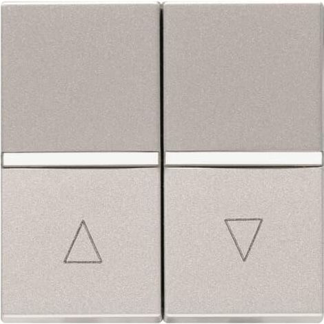 Zenit Double Poussoir Commande De Volets Roulants Platine 2CLA224400N1301 ABB N2244PL
