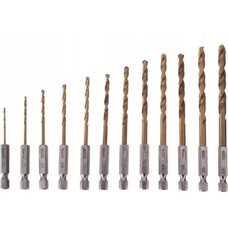 Embouts de tournevis en titane 13 pièces KD982 (1/5)