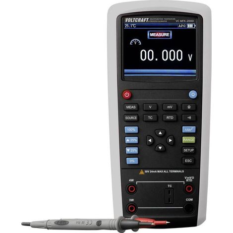 [GEBRAUCHT] B-Ware VOLTCRAFT VC MFK-2000 Kalibrator Messgerät Temperatur Thermometer (1/2)