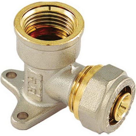 RACCORDO CURVO FEMMINA CON FLANGIA SERIE INS 3/4 x 20
