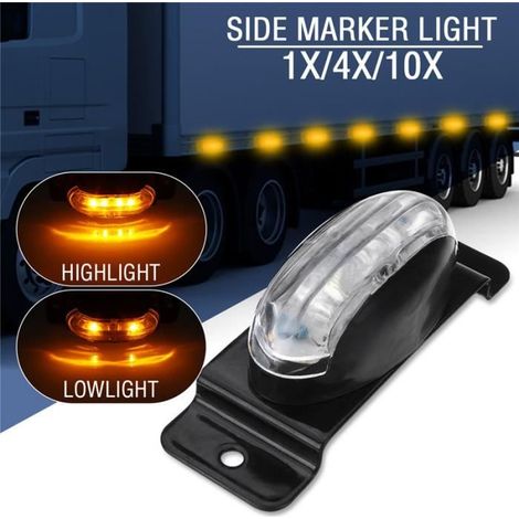 LED Feux Indicateur Lampe Arrière Queue Remorque Caravane Camion (1/4)