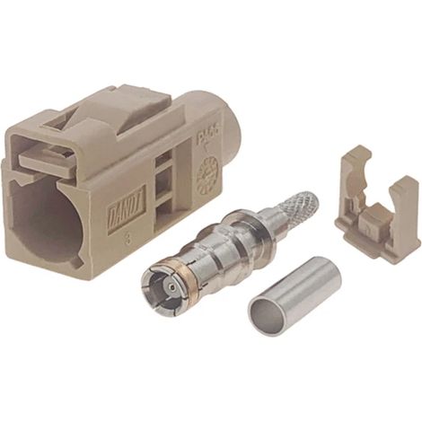 Conector Fakra para cable recto RG316 c贸digo I