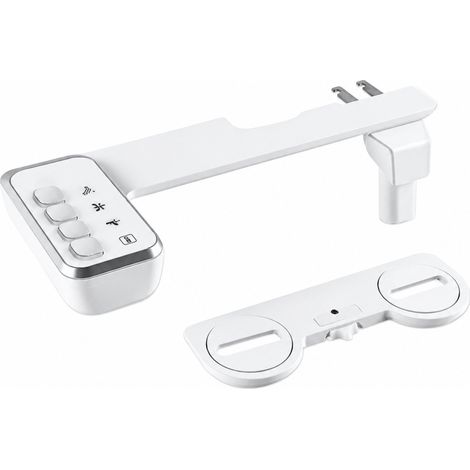 Bidet pour WC non électrique ultra-mince KY50066-7-8 avec raccord en T ky50066-7-8 42 × 22,5 × 8 cm 300 g – Livraison gratuite