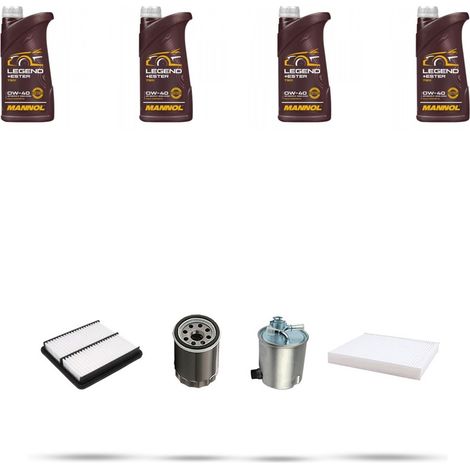 Kit tagliando 4 FILTRI e 4L OLIO compatibile con Suzuki Jimny I 1.5 DDIS 48kw dal 2003 (1/5)