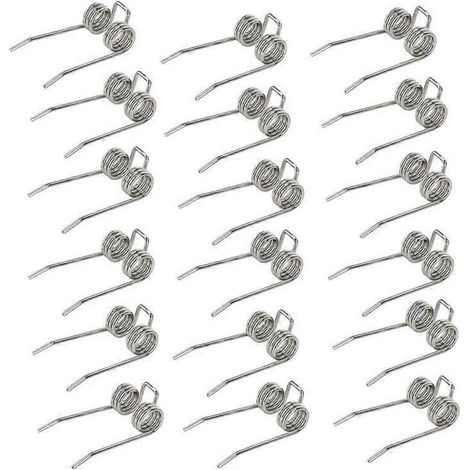18 dents de scarificateur de rechange compatibles avec les scarificateurs en acier Greenworks 29272, 27022 et 2500600G