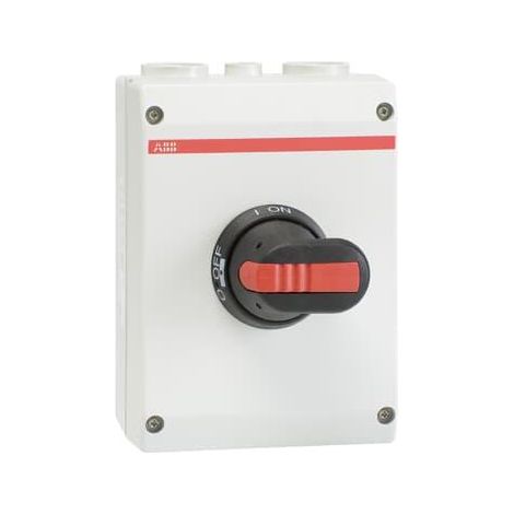Coffret de Proximité 63A 6 pôles IP65 poignée Noire 1SCA022401R6370 ABB 913148