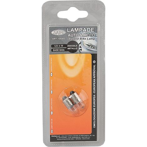 LAMPADA 12/4 TUBOLARE SET 5 PEZZI - RHUTTEN