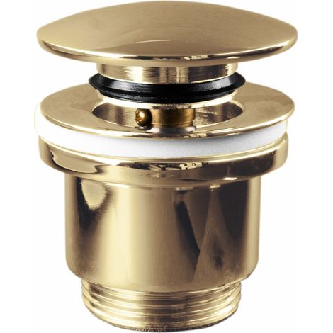 SKY BATH VAL001/ORO Válvula Click Clack Oro Cepillado - ref: VAL001/ORO