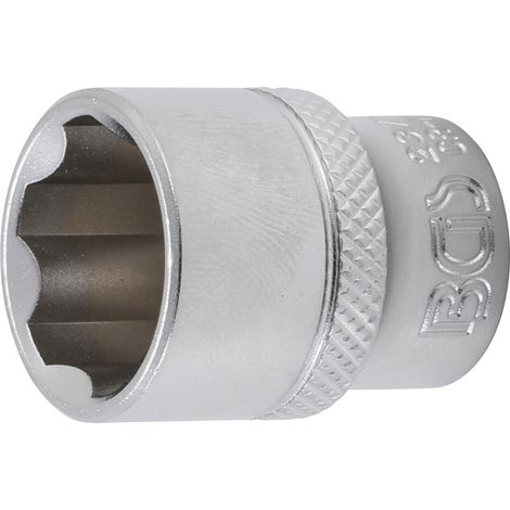 BGS Inserto chiave a bussola Super Lock Attacco quadro interno 10 mm (3/8") SW 17 mm - 2377
