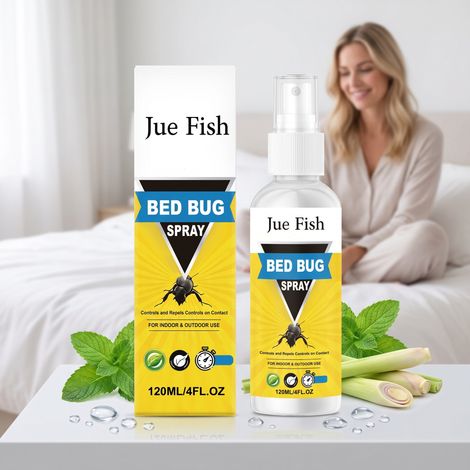 Insektenschutzspray für Textilien, Kissen, Innenreinigung, täglichen Haushalt, praktisch zur Insektenabwehr – 120 ml -- DE (1/5)