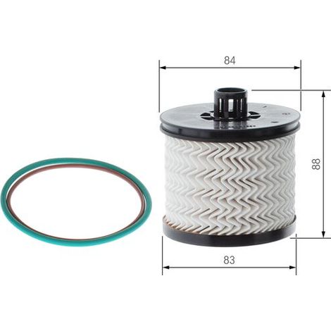 Insert de filtre à carburant - F026402281 - BOSCH (1/5)