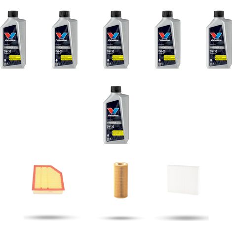 Kit tagliando 3 FILTRI e 6L OLIO compatibile con Volvo V40 II V40 Cross Country Dal 2.0 D3 110kw 2015 (1/5)