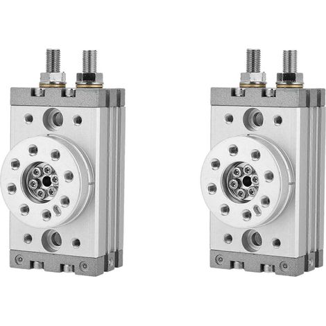 vérins pneumatiques rotatifs SMC MSQB-10A, à réglage à 180°, 15 mm, 0-60 °C (1/5)