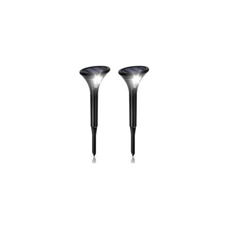 Lampe solaire extérieure à détecteur de mouvement, étanche IP65, spot LED réglable sans fil – Éclairage de sécurité pour jardin, allée, terrasse, entrée–
