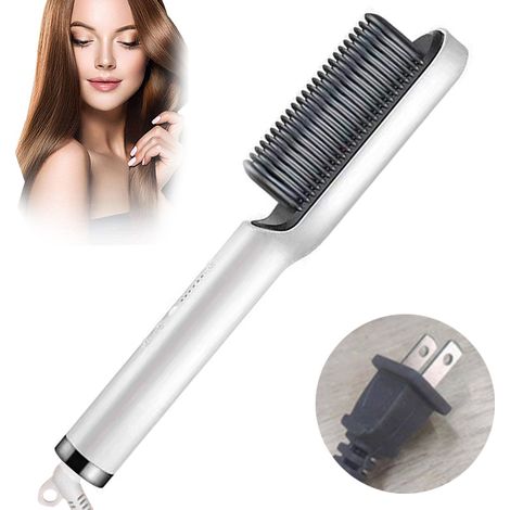 Brush À Lissage Capillaire - 130 À 200 °C - Écran LED - 5 Régles De Température - PTC - 45 W - 310 X 46 X 45 Mm - 1 Pièce (1/5)