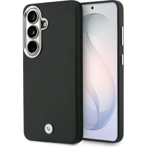 Étui MagSafe en métal avec logo BMW pour Samsung Galaxy S26+ noir (1/5)