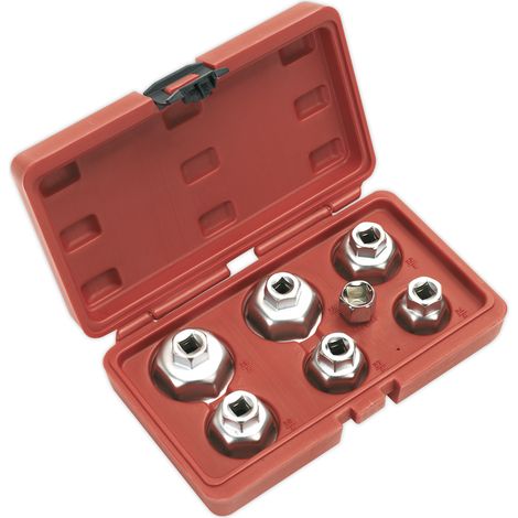 Sealey Oil Filter Cap Wrench Set 7pc VS7008 (1/2)