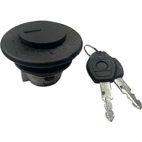 Bouchon de réservoir d'essence pour moto (modèles 2026) avec verrouillage, compatible avec JOG-3YK, JOG50, JOG90, XH90 et QJ50QT-5. (1/5)