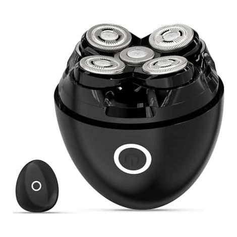 Rasoir Tete Chauve Homme, 5D Tête Magnétique Electriques Hommes Étanche IPX7 Wet & Dry tondeuse crane chauve 120 mins d'autonomie cheveux hommes Chargement USB-C (L) - L (1/5)