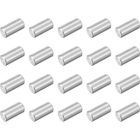 40pcs M3x6mm Goupille Cylindrique Étagère, Goujons Cylindriques Acier Inoxydable 304, Support Cheville d'Étagère Fixation pour Fabrication Industrie Mécanique Installation Meuble (1/5)