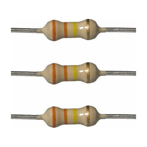 330k 1/2w Resistenza al carbonio 330k 1/2w 5% 330k1/2w