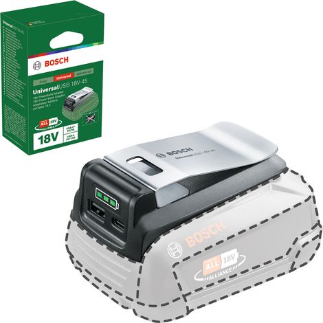 Bosch System Accessories UniversalUSB 18V-45 Carton box 1600A02WS1