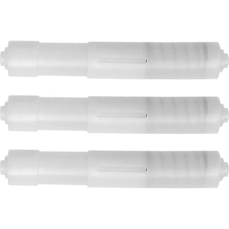 Lot de 3 porte-rouleaux de papier toilette, porte-papier hygiénique en plastique, petit porte-rouleau (1/5)