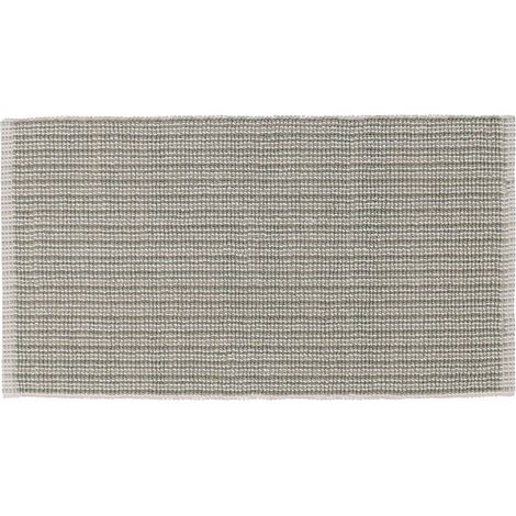 Tappeto jeanne cotone altre fibre 45x90 cm - verde bianco - Tendance (1/4)