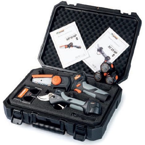 VALGARDEN Kit Battery Composto Da: Xc23np + Xp10np + 3 Batterie + 1 Caricabatterie