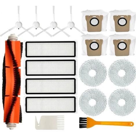 Para robot aspirador X10 + X10 B101GL recambios accesorios filtro HEPA bolsa polvo paño soporte mopa caja (1/5)