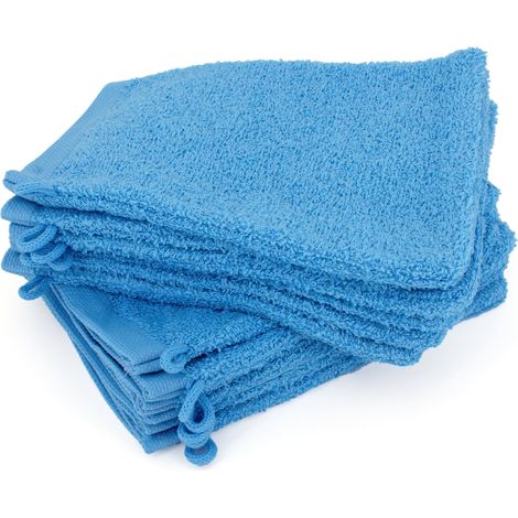 Lot de 12 gants toilette 16x21 ALPHA