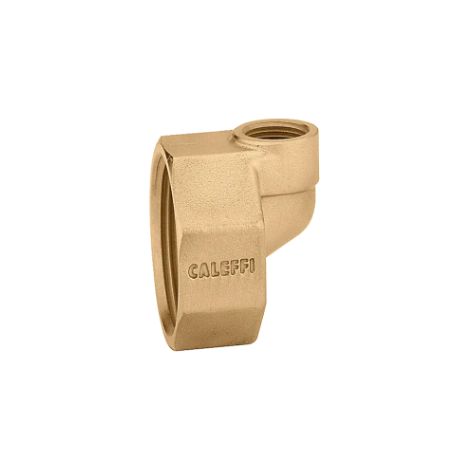 Raccord avec connexion radiale. Raccord 3/4 "F et 3/8 "F Caleffi 599553  3/4"F