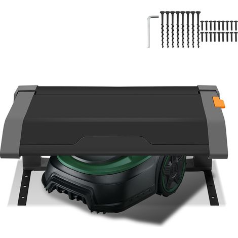 Wolketon Garaje para cortacésped Techo plegable Techo para robot cortacésped Automower Funda protectora Techo para garajes (1/5)