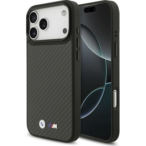 Funda BMW M Kevlar mate MagSafe para iPhone 17 Pro Max negra (1/5)