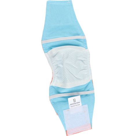 Couche-culotte physiologique réutilisable pour chien, sous-vêtements anti-harcèlement pour chien (Orange S) (1/5)