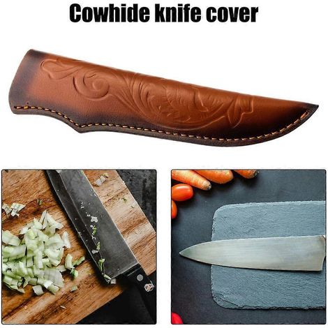 Étui de rangement pliable pour cutter, étui en cuir, pochette pliable pour cutter à la ceinture (1/4)