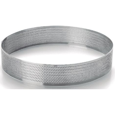 Cercle à tarte rond perforé 20 cm - LACOR