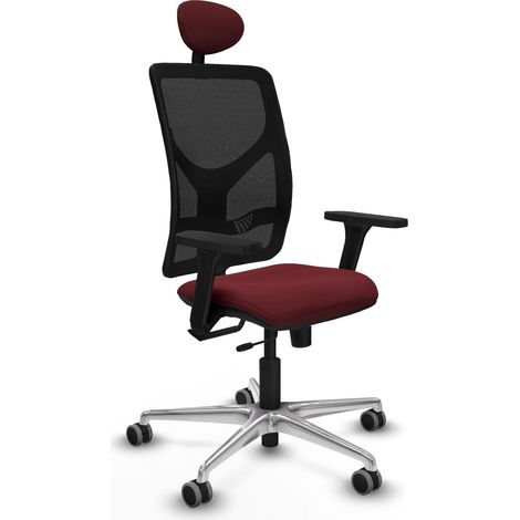 Silla oficina piqueras y crespo Motilla negro espuma alta calidad (1/2)