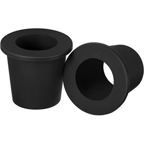Lntyq Lot de 2 couvercles de trou de table pour parapluie, stabilisateur de parapluie en cône en silicone, insert de table pour trou de parapluie ou adaptateur de parapluie de natation (1/5)