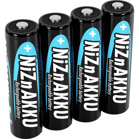 ANSMANN Akku Mignon AA 1500mAh 1,6V NiZn, 4 Stück (1/4)